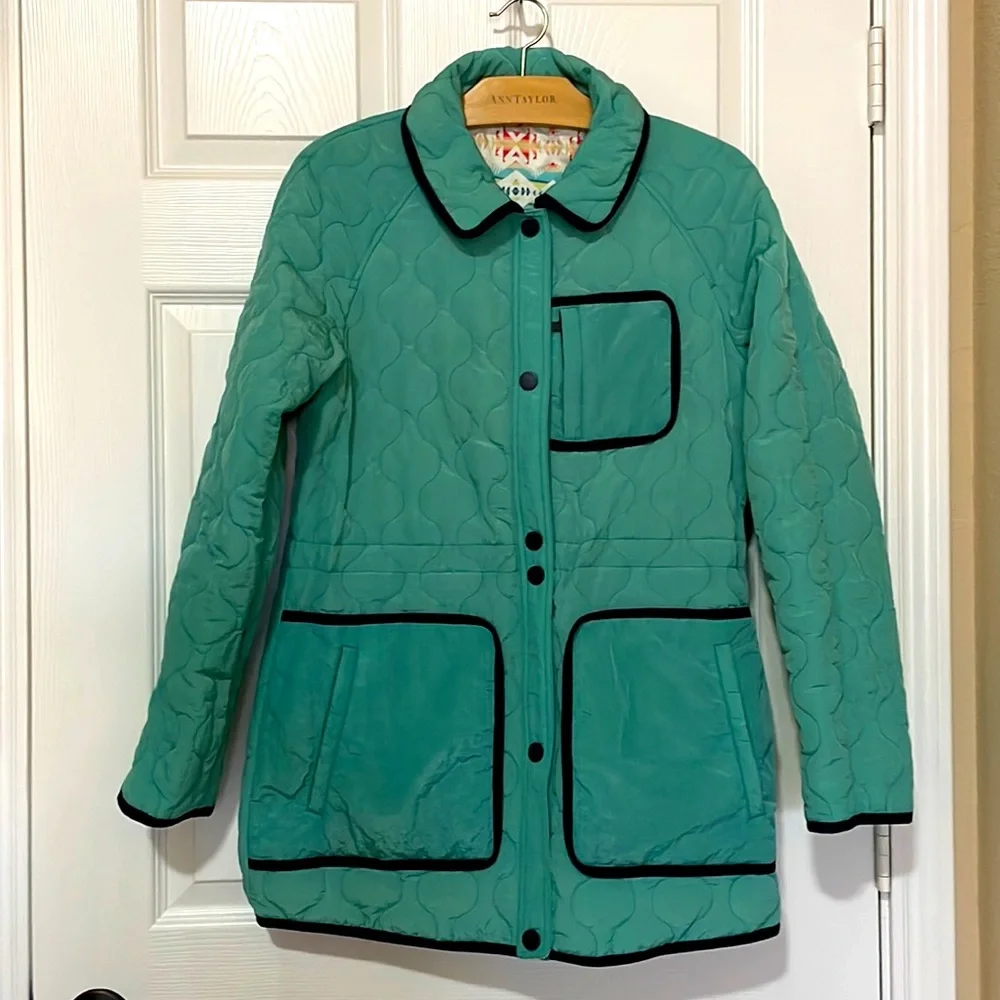 NWT Pendleton Ladies Crescent Reversible Jacket (CW176-83194) SEA BLUE - Picture 8 of 10